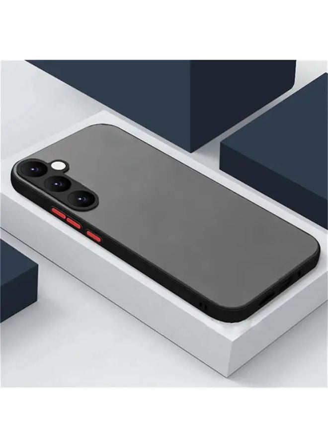 Navy Blue Shockproof Matte Armor Phone Case for Samsung Galaxy A15 5G - Image 5